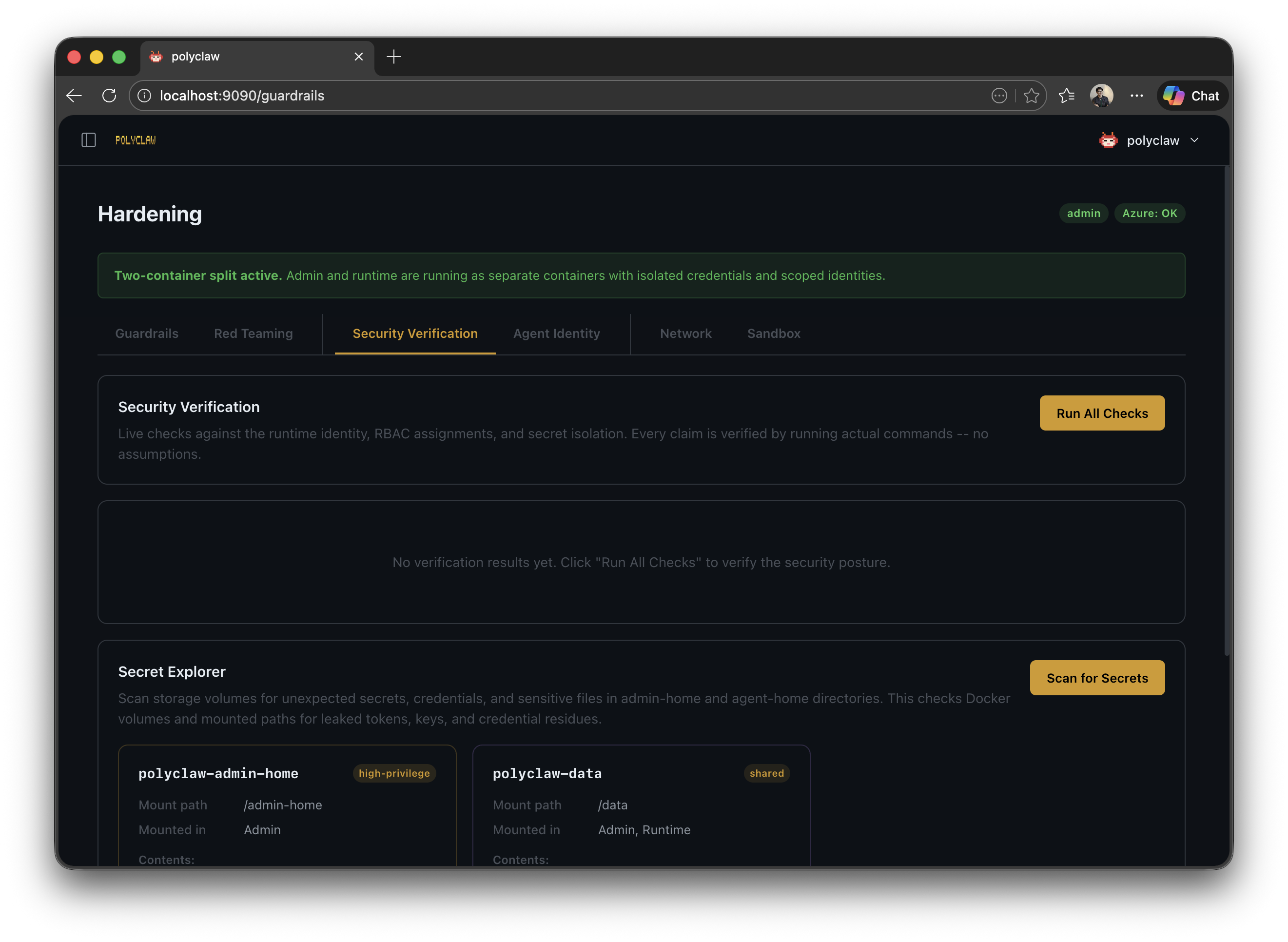 Security verification